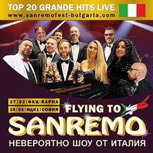 SHOW FLYING TO SANREMO