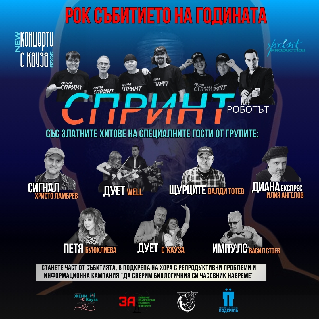 45 години Спринт и Приятели - Роботът