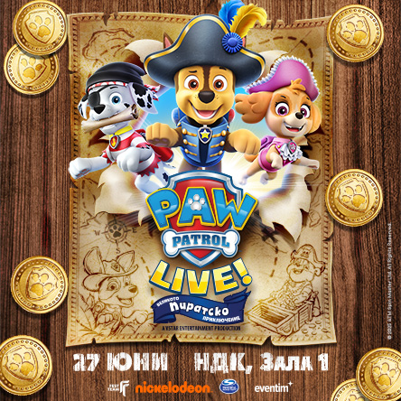 PAW Patrol Live - The Great Pirate Adventure