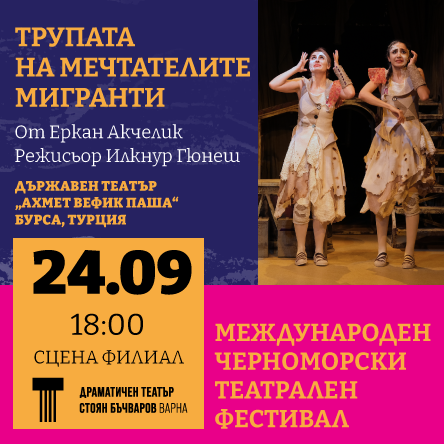 Трупата на мечтателите мигранти