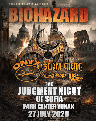 Stroeja presents: BIOHAZARD / ONYX / SWORN ENEMY / LAST HOPE / D