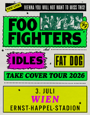 Foo Fighters - Take Cover Tour 2026