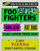 Foo Fighters - Take Cover Tour 2026