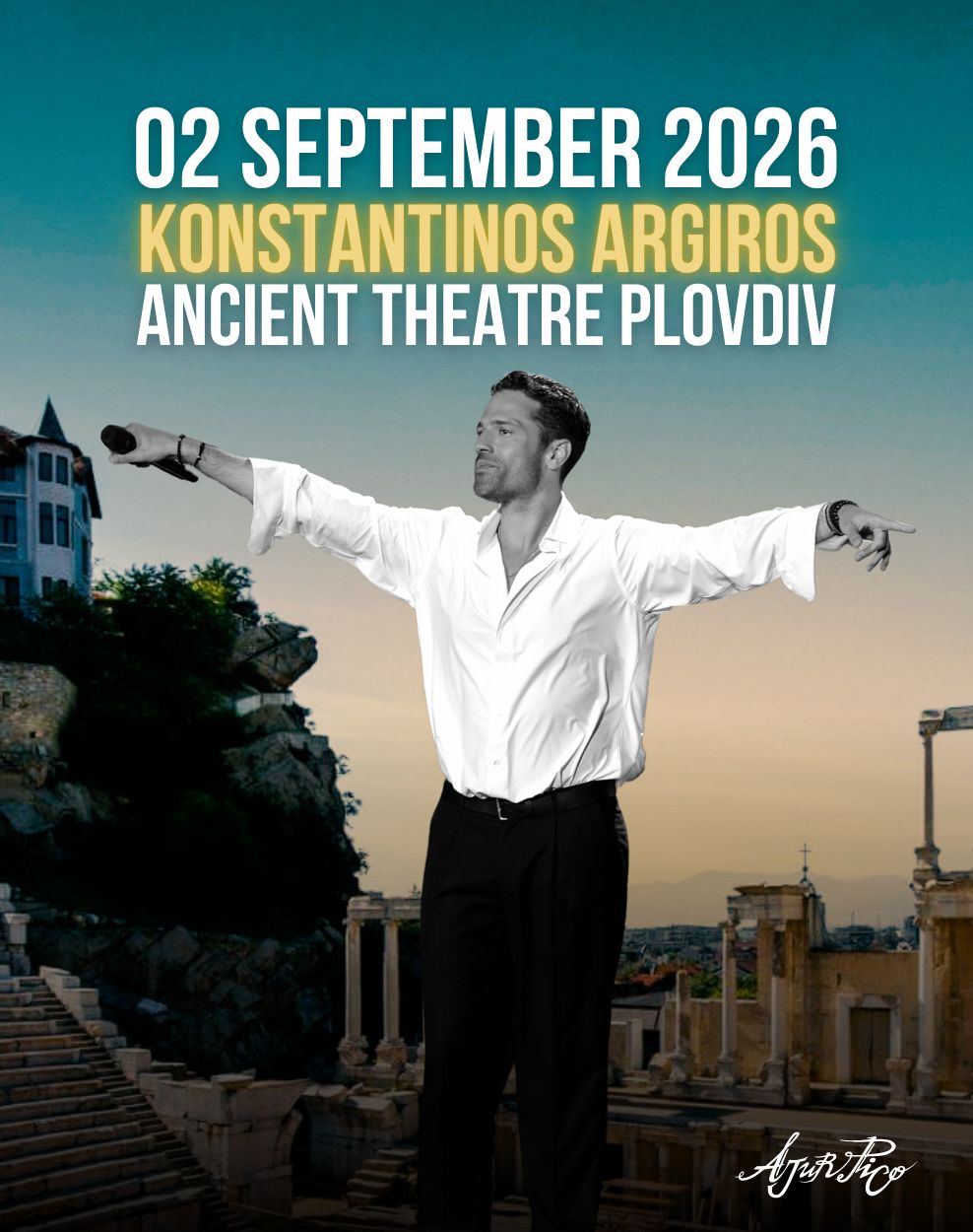 Константинос Аргирос в Античен театър Пловдив